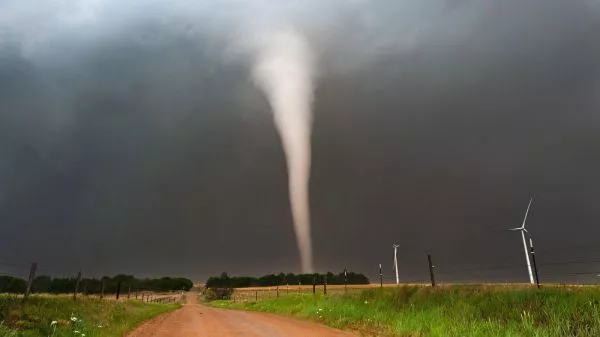 Imagen referencial de un tornado