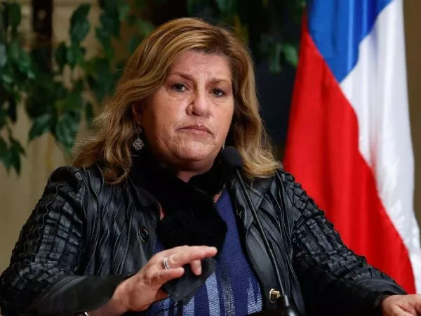 Diputada Gloria Naveillán en el Congreso