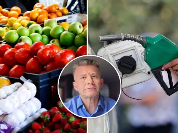Frutas, verduras, carga de bencina y el economista Alejandro Urzúa