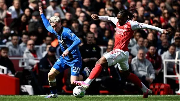 Alex Jiménez jugando por el Bournemouth