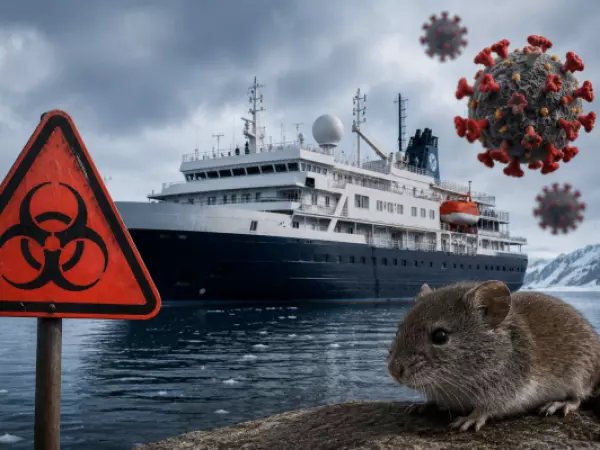 hantavirus cepa andes crucero
