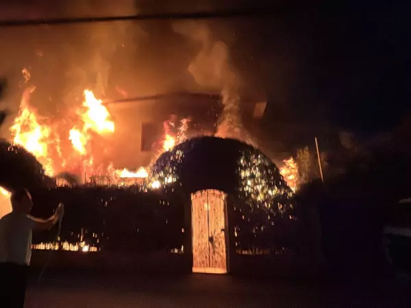 Incendio en San Joaquín