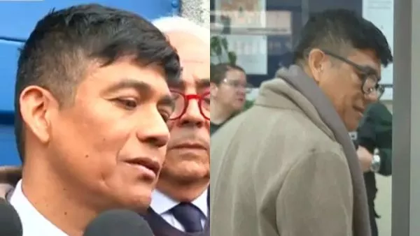 Américo tras ser formalizado por violencia intrafamiliar