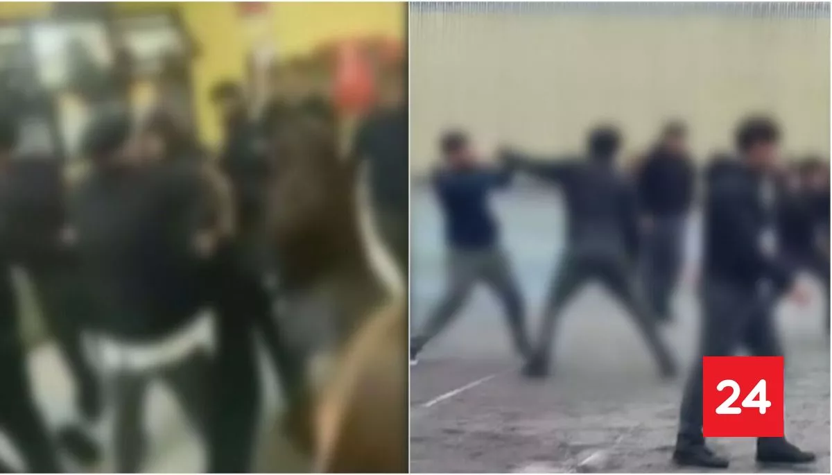 #Regiones 

VIDEO: Violenta riña en Liceo de Talcahuano termina con 17 detenidos y 6 profesores heridos

Más detalles ⬇️