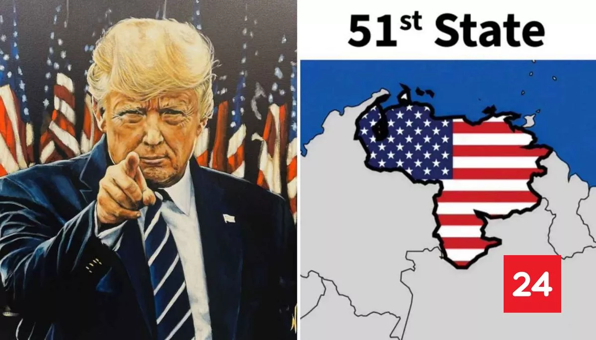 #Internacional  

Trump vuelve a agitar polémica: publica mapa de Venezuela como 