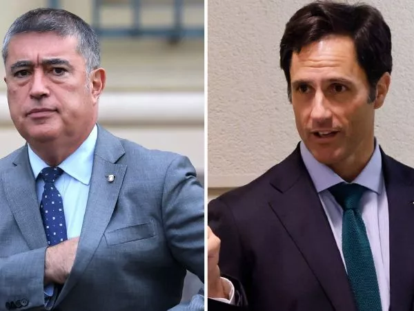Mario Desbordes y Luis Silva