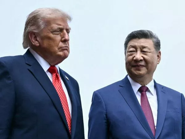 Donald Trump y Xi Jingping en China
