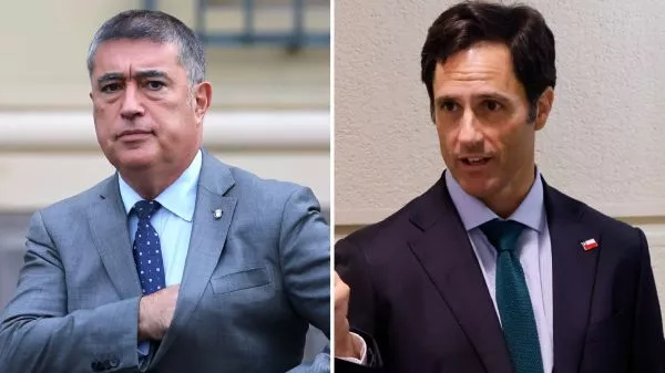 Mario Desbordes y Luis Silva