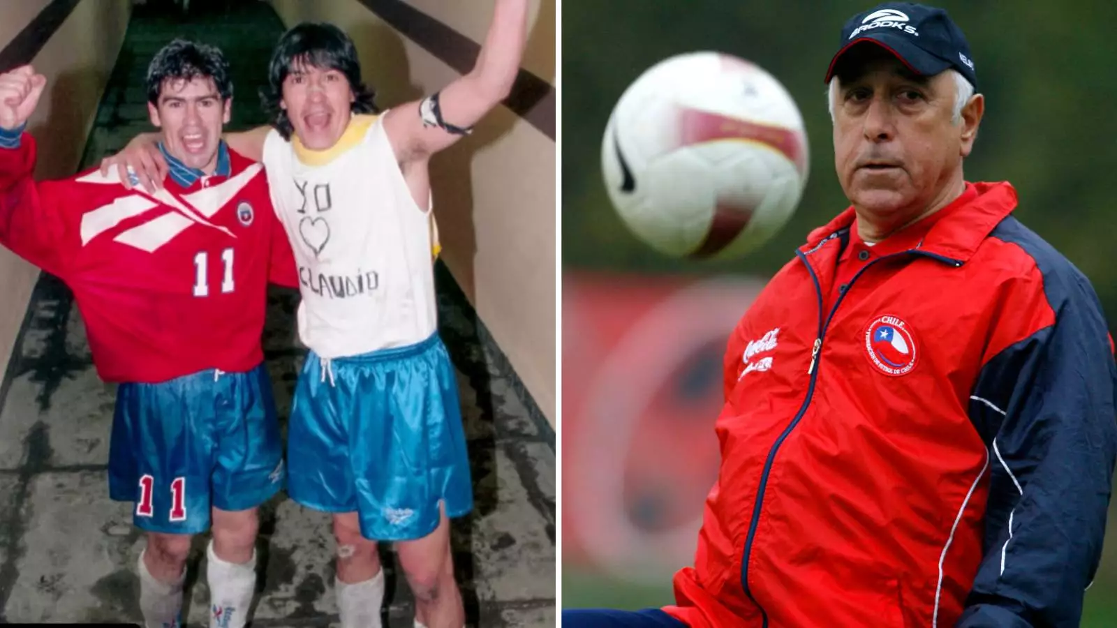 Marcelo Salas, Iván Zamorano y Nelson Acosta
