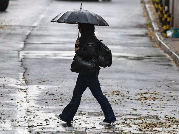 Lluvia en Santiago