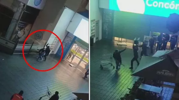 Registros de pelea en supermercado de Concón