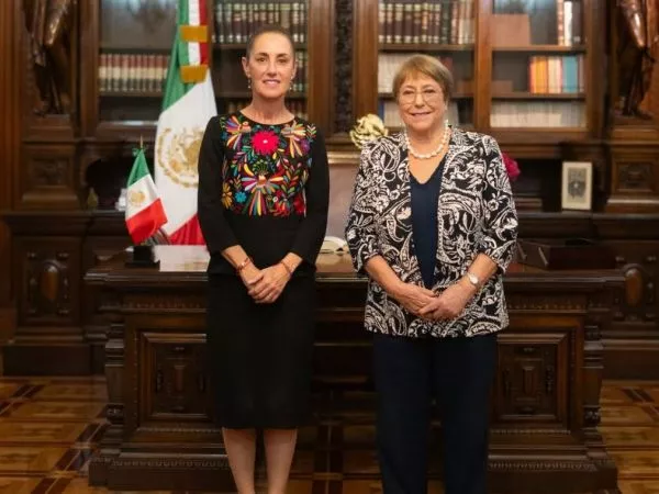 Michelle Bachelet y Claudia Sheinbaum