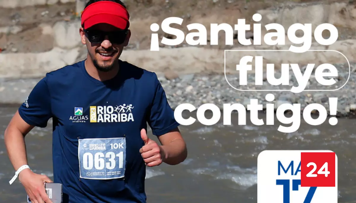 El Mapocho se toma la agenda dominical: Todo listo para la corrida "Río Arriba 2026"