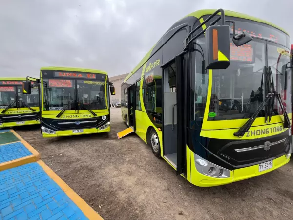 Buses eléctricos de Arica