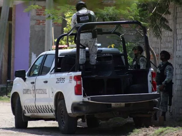Guardia Nacional de México realizando un operativo