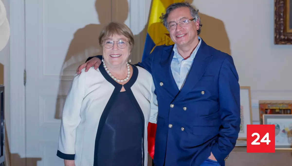 Petro respalda candidatura de Michelle Bachelet a la ONU