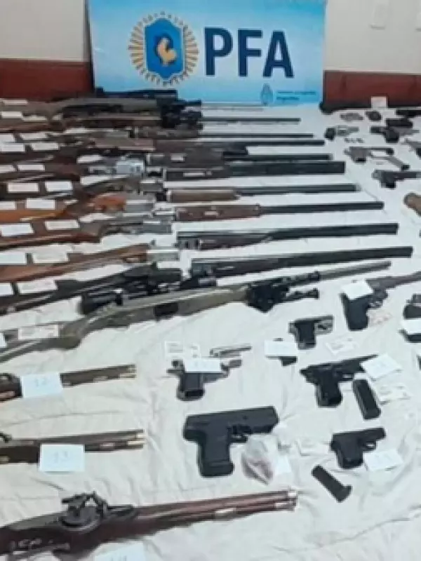 Argentina busca en Chile a ocho criminales ligados a red transnacional de tráfico de armas