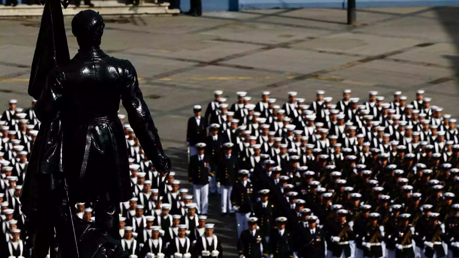 Desfile de las Glorias Navales en Valparaíso