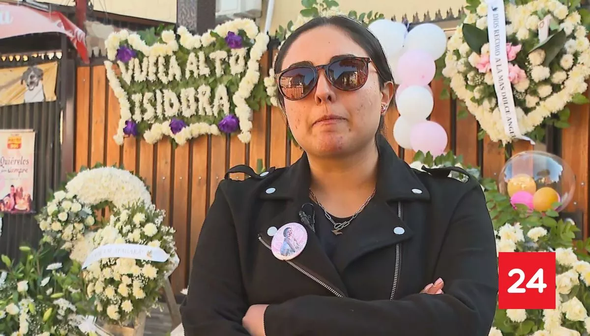 Mamá de Isidora: "Quiero justicia, ninguna madre jamás debería enterrar a un hijo"