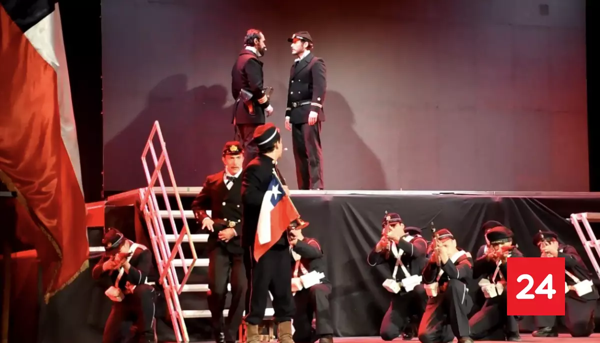 Paronama de 21 de mayo: obra de teatro revive el legado de Arturo Prat y el Combate Naval de Iquique