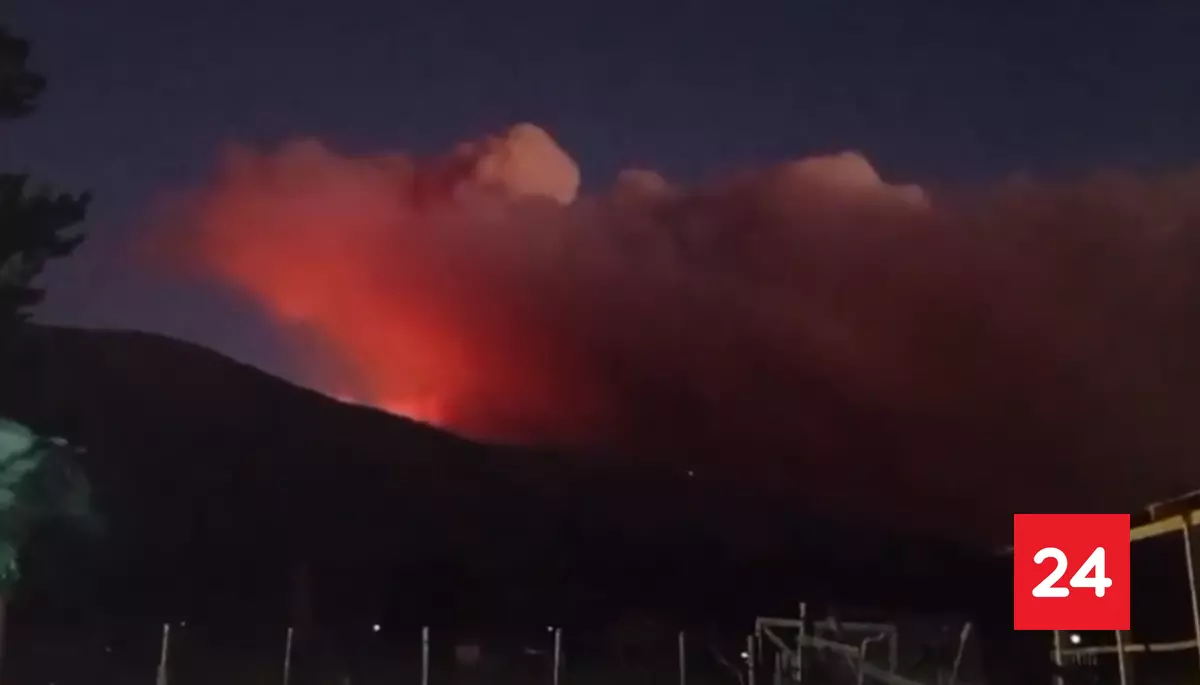 Senapred declara alerta amarilla en Antuco por incendio forestal: hay evacuados y personas albergadas