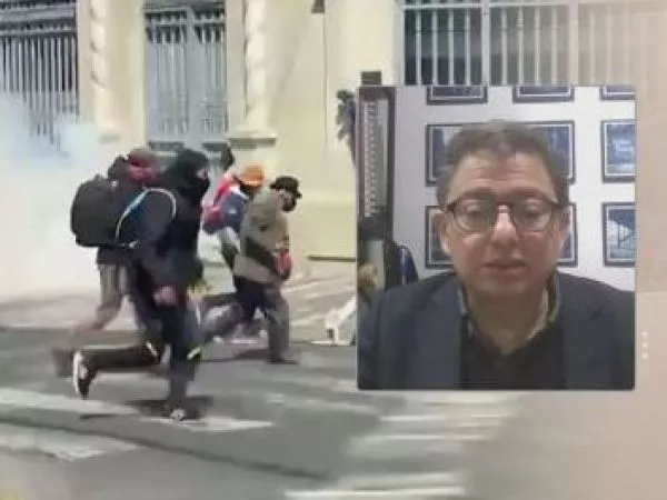 Analista y protestas en Bolivia