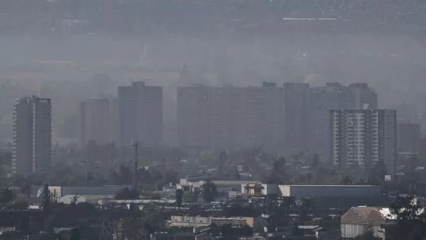 Santiago con mala calidad de aire