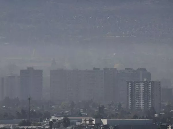 Santiago con mala calidad de aire