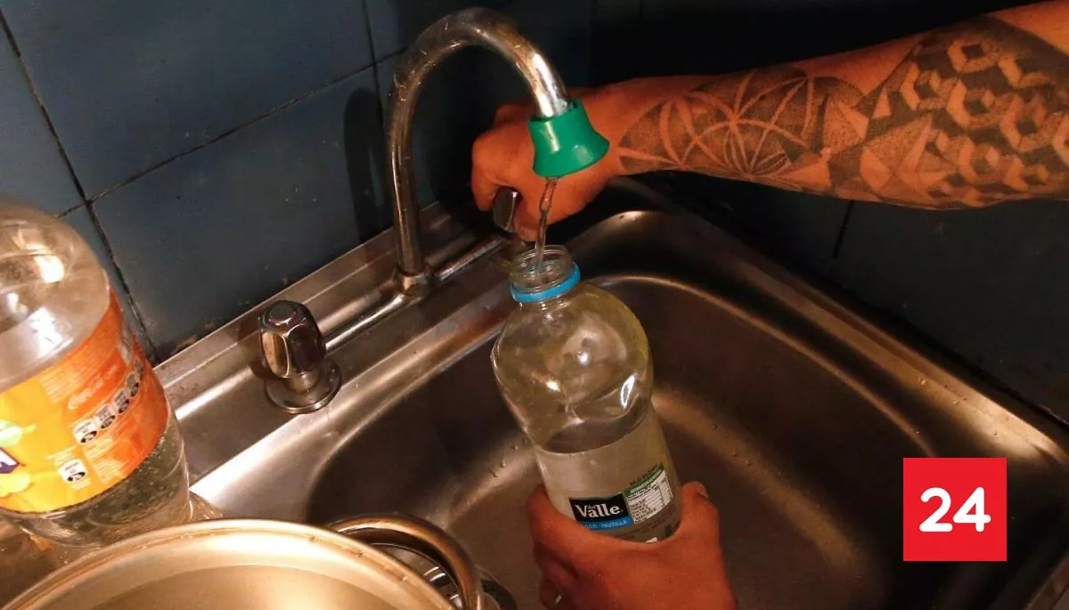 Corte de agua en Santiago: ¿A qué hora se repone el suministro?