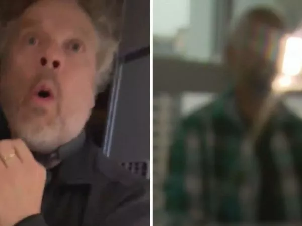 Germán Naranjo insultando a tripulantes de cabina y una de sus víctimas