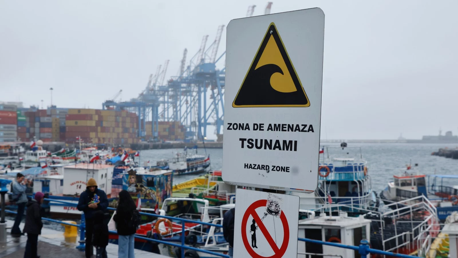 Zona de amenaza de tsunami