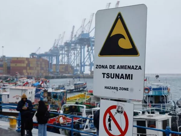 Zona de amenaza de tsunami
