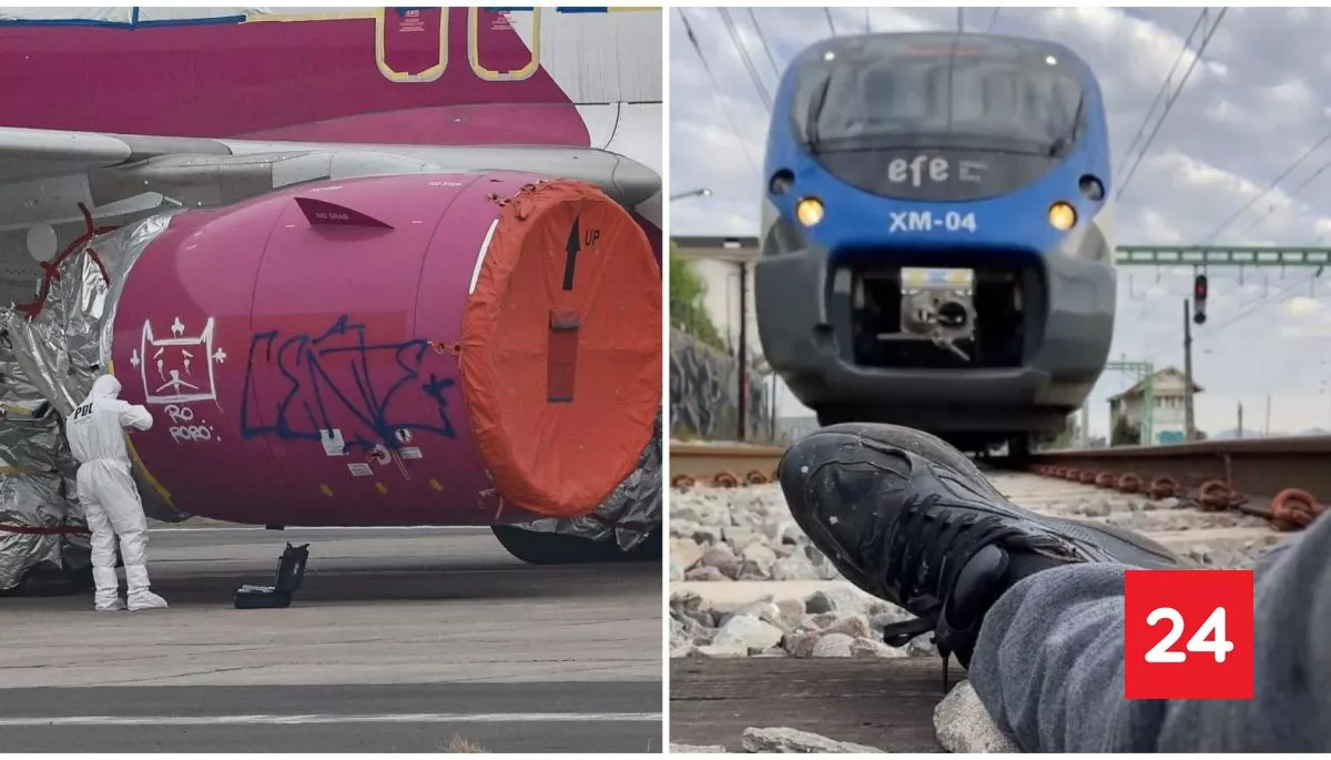#Nacional 

VIDEO: grafitero que vandalizó avión se grabó mientras le pasa tren encima 

Más detalles⬇️