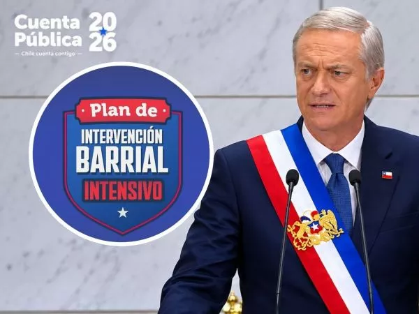 Plan de Intervención Barrial Intensivo: Presidente Kast anuncia paquete de medidas de seguridad