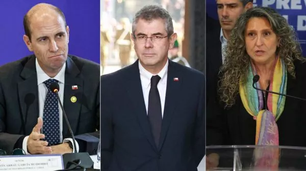 Martín Arrau, Andrés Jouannet y Ana Victoria Quintana