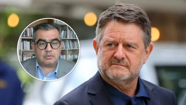 Ciro Colombara y Claudio Orrego