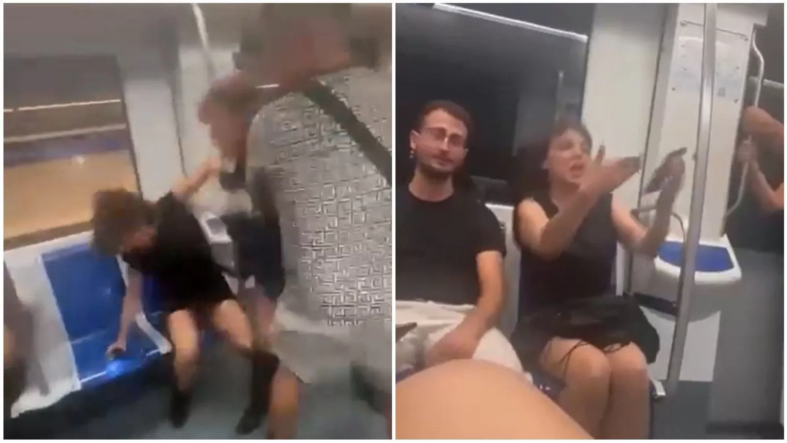 "Eri terrible racista": chilena enfrentó a mujer que le escupió en metro de España