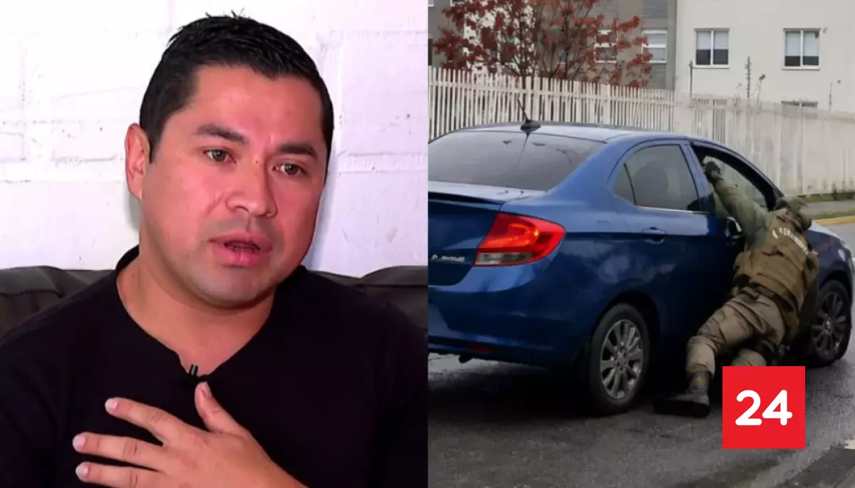 #Regiones  

Habla carabinero arrastrado por auto en Chiguayante: 