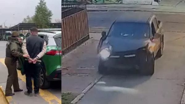Detienen a conductor ebrio con antecedentes tras provocar triple colisión y darse a la fuga en San Joaquín El sujeto de 44 años impactó a tres vehículos que esperaban el semáforo en Avenida Vicuña Mackenna. Tras huir del lugar, fue capturado por Carabineros en la comuna de La Florida.