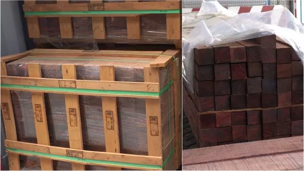 Incautan más de 100 toneladas de drogas impregnadas en maderas