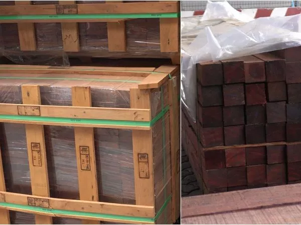 Incautan más de 100 kilos de drogas impregnadas en maderas