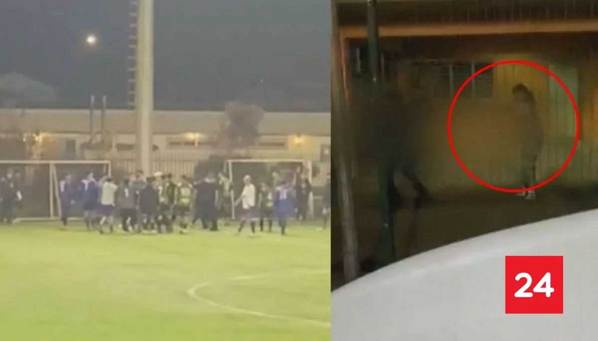 #Regiones 

Partido de fútbol amateur terminó en balacera en