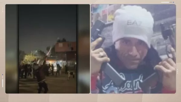 Videos del narcofuneral en Cerro Navia: disparos y fuegos artificiales por muerte de joven delincuente La Delegación Presidencial Metropolitana catalogó la situación como "velorio de alto riesgo" debido a los antecedentes de Cristian Venegas, quien falleció producto de un ajuste de cuentas durante este fin de semana.