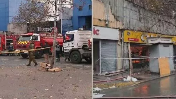 Incendio en Santiago: revisa los cortes de tránsito en Alameda Las autoridades recomendaron evitar desplazamientos por el sector y optar por vías alternativas