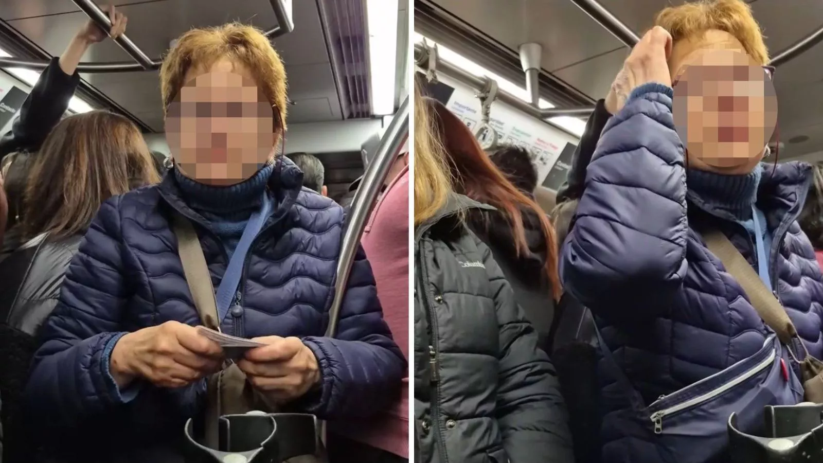Mujer que protagonizó incidente con joven teletón en el Metro