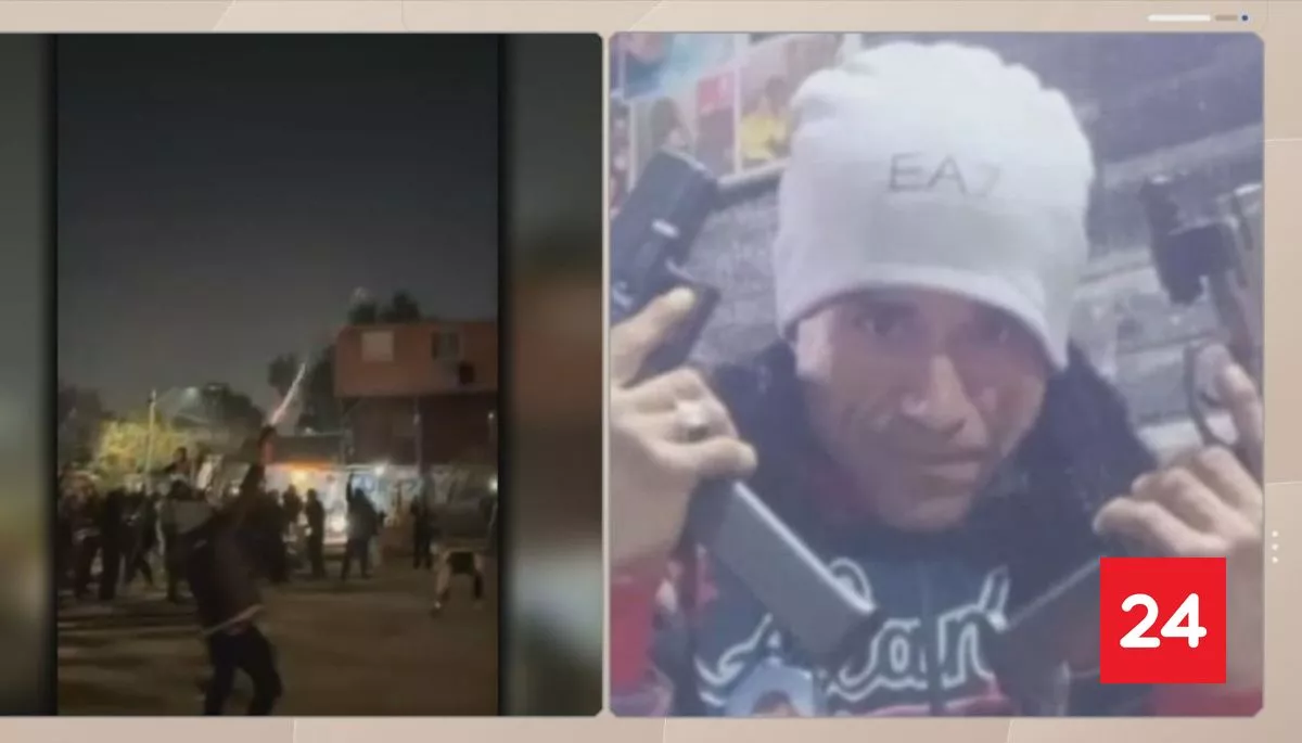 #Nacional 

Videos del narcofuneral en Cerro Navia: disparos