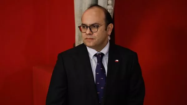 Máximo Pavez en La Moneda