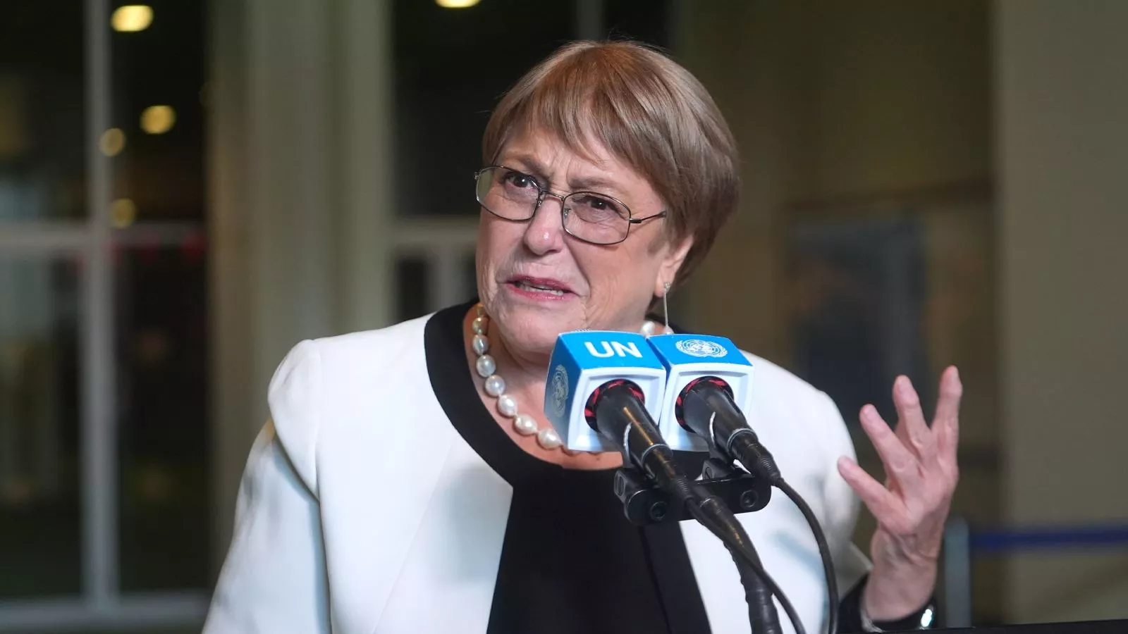 Michelle Bachelet en la ONU