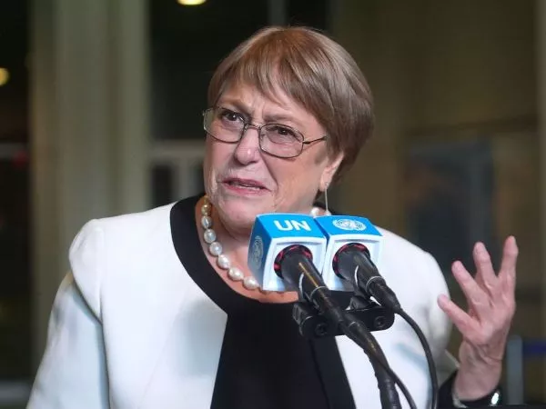 Michelle Bachelet en la ONU