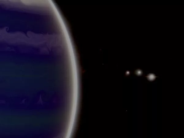 El sistema planetario que desafía las teorías actuales.